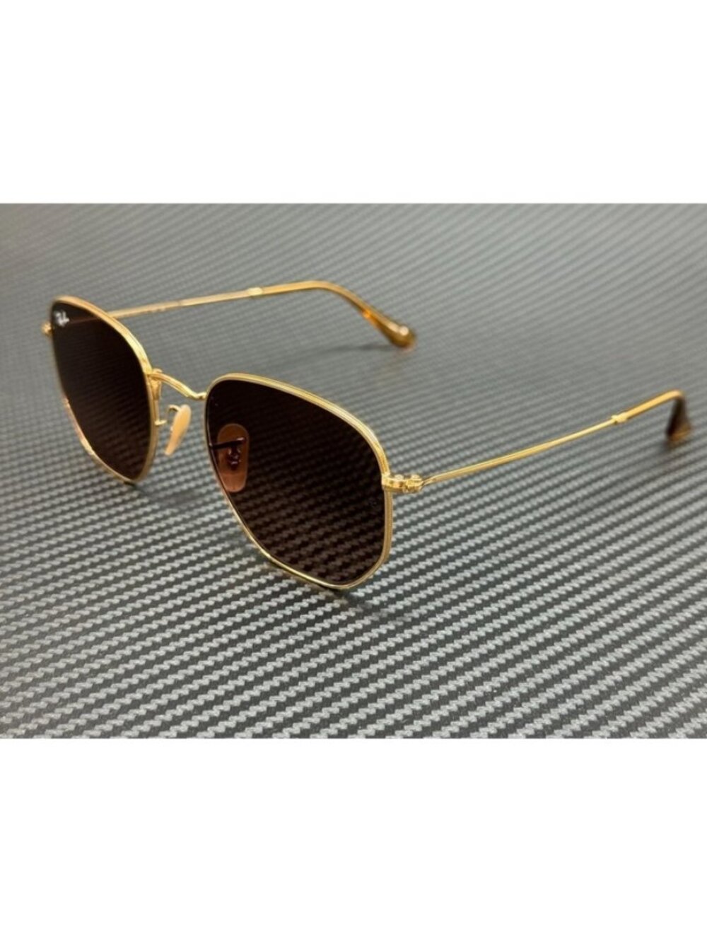 New Ray-Ban Brown Gradient Grey Sunglasses